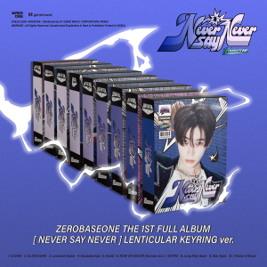 ZEROBASEONE - NEVER SAY NEVER (LENTICULAR KEYRING Ver.)