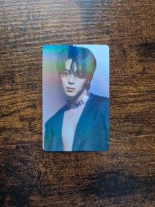 Karta Jimin - Face ver. Japan FC Limited Hologram PC