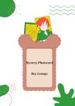 KPOP Mystery Photocard - Boy Groups