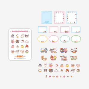 (PREORDER) STRAY KIDS SKZOO X SANRIO CHARACTERS TIN CASE STICKY NOTE SET