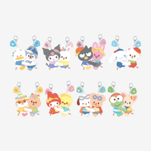 (PREORDER) STRAY KIDS SKZOO X SANRIO CHARACTERS HUG PLUSH KEYRING