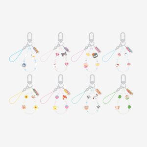 (PREORDER) STRAY KIDS SKZOO X SANRIO CHARACTERS PHONE BEADS STRAP