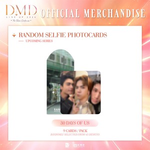 DMD Line up 2026: 30 days of us - Random Selfie Cards