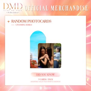DMD Line up 2026: Did You Know - Random Photo Cards 