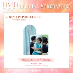 DMD Line up 2026: Passenger Seat Number X - Random Photo Cards 