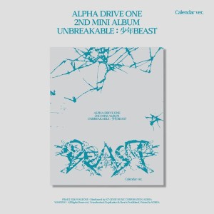 (PREORDER) ALPHA DRIVE ONE UNBREAKABLE: 少年BEAST (Calendar Ver.)