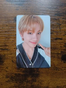  Karta Boynextdoor The action POB Weverse - Woohak
