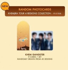 Khemjira Tour 4 Regions: Random Photo Cards - Khem Gangster