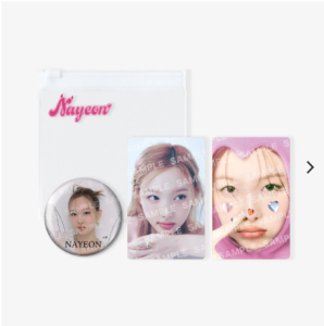 (Preorder) PHOTO BADGE & PHOTO CARD SET / NAYEON BEAT AX VOL.5