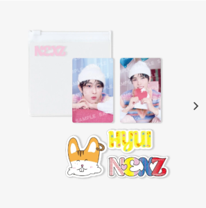 (Preorder) PHOTO CARD & STICKER SET - HYUI / NEXZ BEAT AX VOL.5  