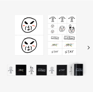 (Preorder) BODY STICKER・BOX TAPE SET Produced By Lee Know / Stray Kids 5-STAR Dome Tour 2023 