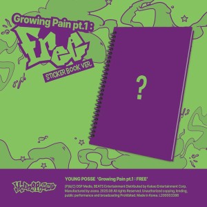 YOUNG POSSE - Growing Pain pt.1: FREE (Sticker Book Ver.)